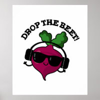 Drop the Beet Funny Music Veggie Pun