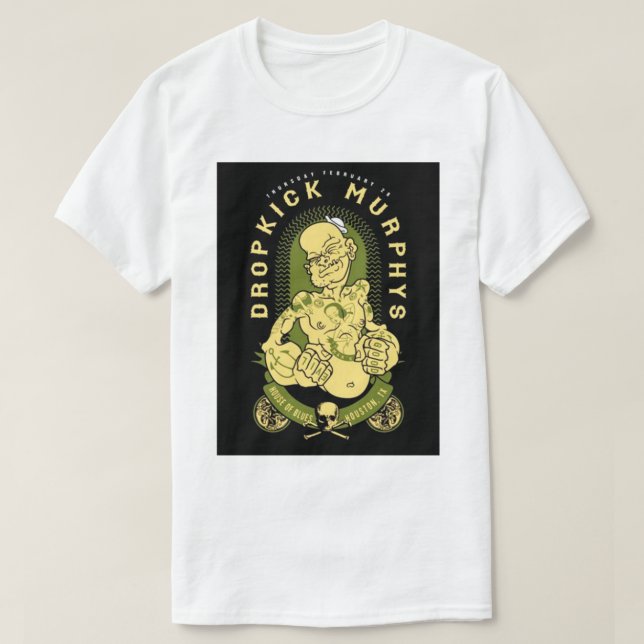 Dropkick art Dropkick Popeye Dropkick Blues T-Shirt (Design vorne)