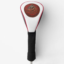 Droplyt Golf Americana Logo Kopfschutz