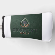 Droplyt Golf Rustic Green Putterabdeckung