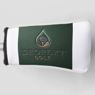 Droplyt Golf Rustic Green Putterabdeckung Headcover