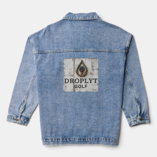 Droplyt Golf Signature Design Women's Denim Jacket