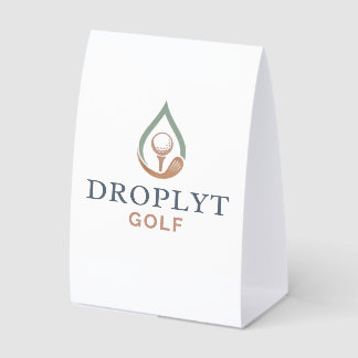 Droplyt Golf Signature Table Card Tischaufsteller