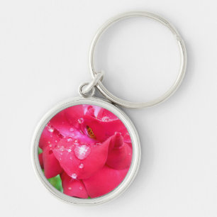 Drops auf Petals Premium Key Ring Schlüsselanhänger