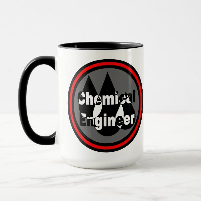 Drops-Kreis des Chemieingenieurs Tasse (Links)
