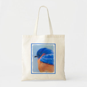 Drossel-Malerei - ursprüngliche Vogel-Kunst Tragetasche
