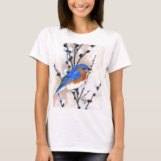 Drossel- und Pussyweide T-Shirt