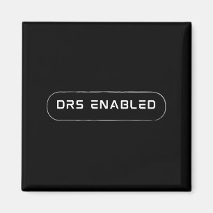 DRS aktiviert, Formel 1 Fans, f1 Racing Sport Magnet
