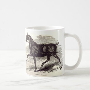 Druck aus dem 19. Jahrhundert Ein englisches Roads Kaffeetasse