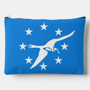 Druck-Cut-Näh-Tasche mit der Flagge von Corpus Chr Zubehörtasche