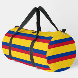 Druck-Cut-Näh-Tasche mit kolumbianischer Flagge Duffle Bag