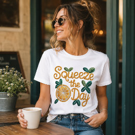 Drück den Tag Zitrone Tri-Blend Shirt
