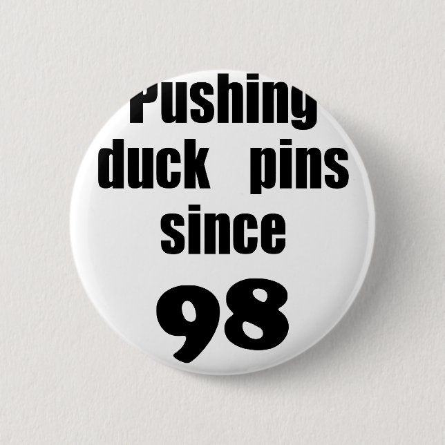 Druck der Enten-Buttone seit 98 Button (Vorderseite)