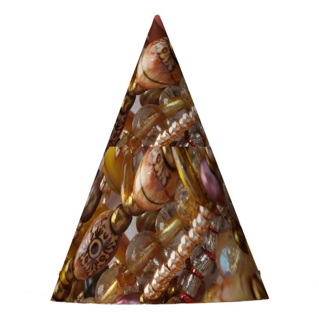 Druck der Erdtöne Partyhütchen (Vorderseite)
