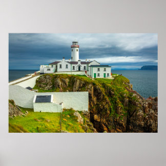 Druck des Leuchtturms Fanad Head | Donegal Irland Poster