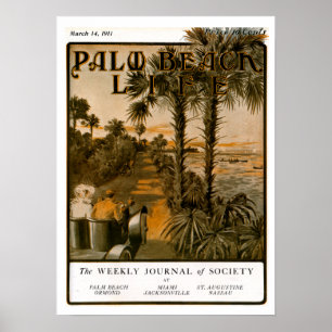 Druck des Palm Beach-Lebens #17 Poster