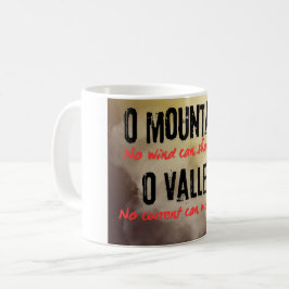Drück dich aus kaffeetasse