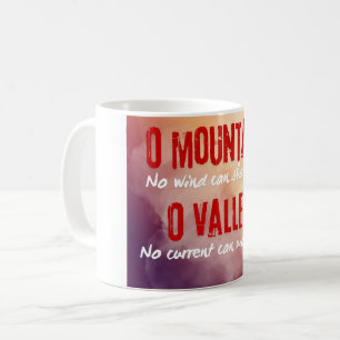 Drück dich aus kaffeetasse