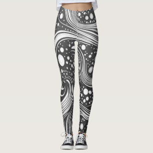 Drück dich aus: Lustige und funky gemusterte Leggi Leggings
