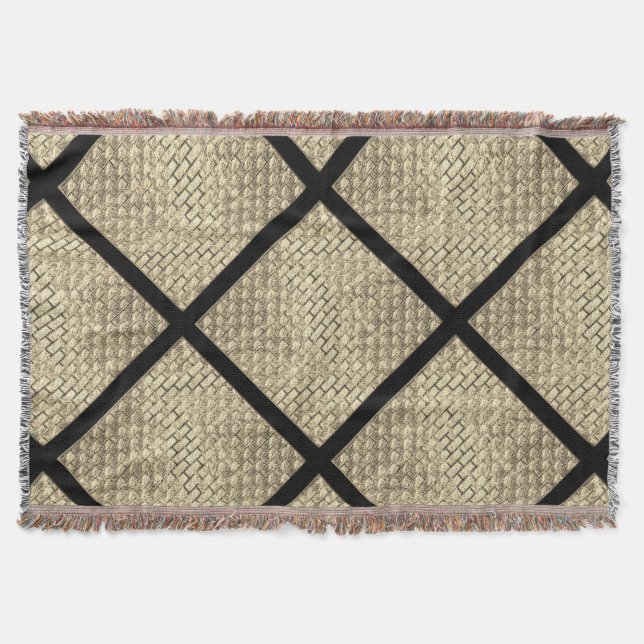 Druck in Ziegelbeige Decke (Vorderseite)