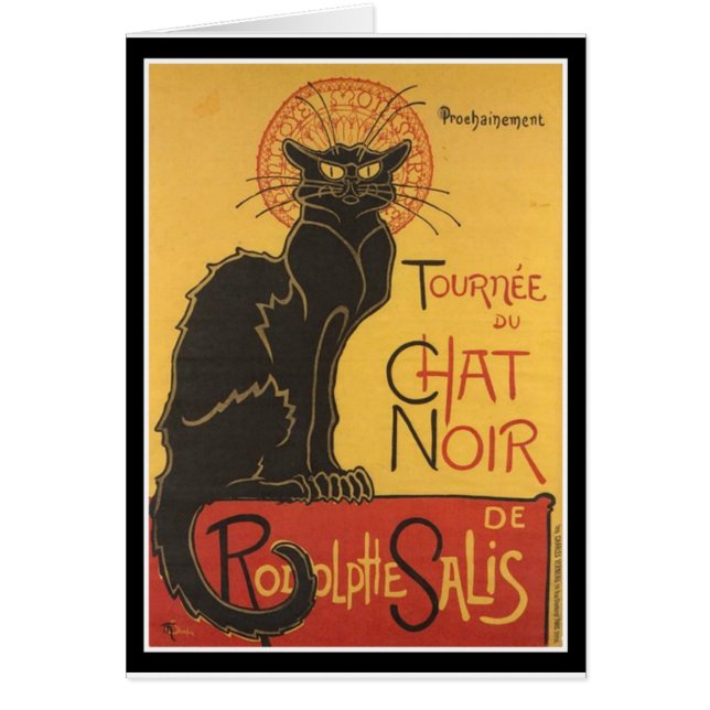 DRUCK LE CHAT NOIR (Vorne)