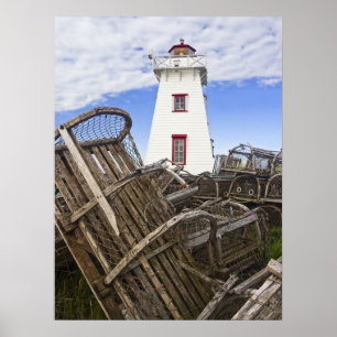 Druck - NordRustico Licht, PEI, Kanada Poster