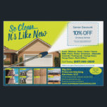 Druck Power Waschen Halbseiten Flyer Vorlage<br><div class="desc">Personalisieren und anpassen Sie diese überhängende Druckwäsche (Power waschen) beruflichen Flyer Vorlage Design, um die Bedürfnisse Ihres Unternehmens/Ihres Unternehmens Anzug. Diese Druckwäscheschablone zeigt Bilder von vor und nach dem Druck gewaschenen Flächen. Fügen Sie Ihr Logo für eine effektivere Markendarstellung hinzu. Passen Sie das Gutscheinangebot auf Flyer an, um potenzielle Kunden...</div>