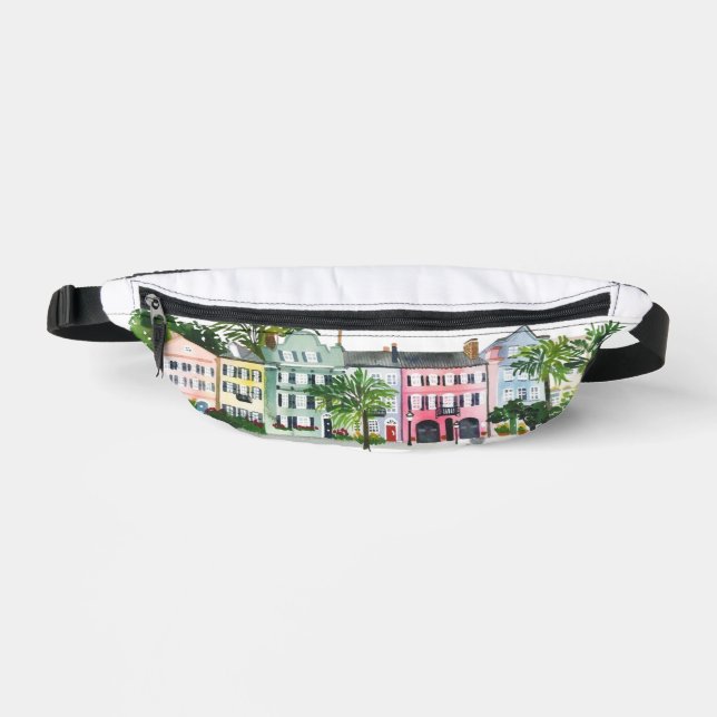 Druck-Schneide-Näh-Set Bauchtasche (Vorderseite)