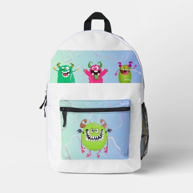 Druck Schneiden der Schultasche Bedruckter Rucksack (Vorderseite)
