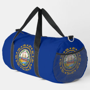 Druck Schneiden Nähtasche mit der Flagge New Hamps Duffle Bag