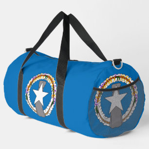 Druck Schneiden Nähtasche mit Fahne von Northern M Duffle Bag