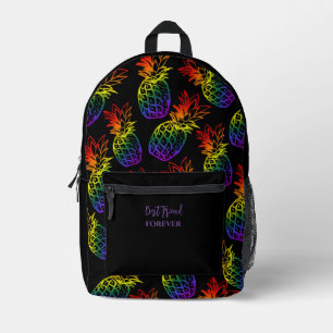 Druck Schneiden Rucksack Rucksack Ananas