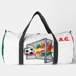 Druck-Schneiderei-Tasche - Große personalisierte F Duffle Bag