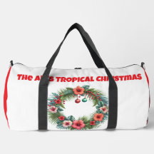 Druck-Schneiderei-Tasche - Personalisierte tropisc