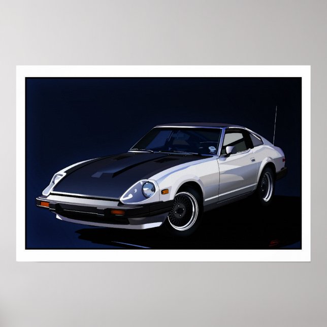 Druck von Datsun 280ZX Poster (Vorne)