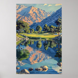 Druck von Kirschblüten aus japanischem Holz - Hand Poster