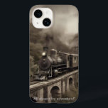 Drück voraus in neue Horizonte. Case-Mate iPhone 14 Hülle<br><div class="desc">Treten Sie ein in die goldene Zeit des Transports mit diesem wunderschön detaillierten Poster, das den Power und die Eleganz der klassischen OLS Dampfzüge einfängt. Dieses Stück feiert die ikonischen Lokomotiven, die das Reisen revolutionierten, mit Vintagen Farbtönen und aufwändigen Designs, die ihre mechanische Schönheit hervorheben. Dieses Poster ist perfekt für...</div>