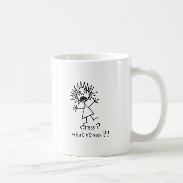 Druck? welcher Druck?! Kaffeetasse (Rechts)