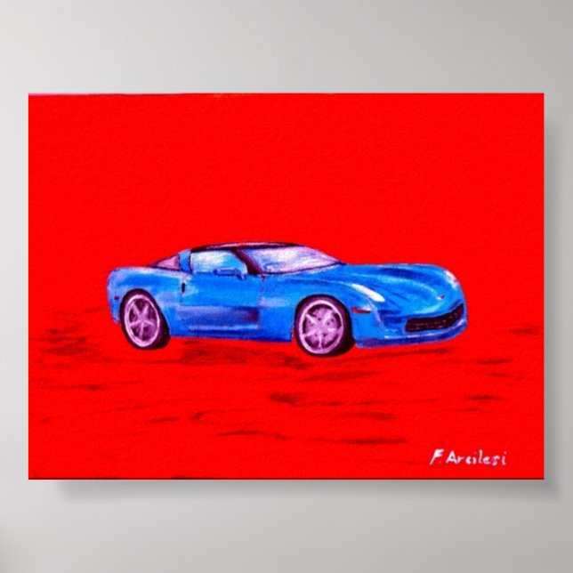 Druck, Wertposterpapier (Halbglanz) Poster (Vorne)