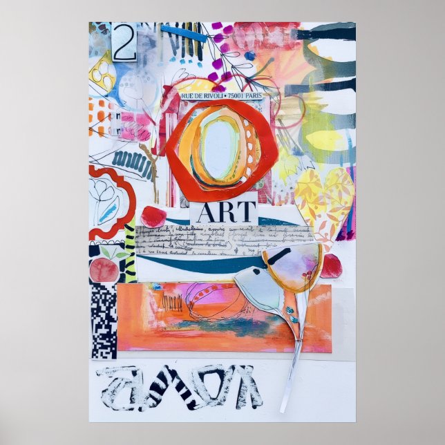 Druck, Wertposterpapier (Halbglanz) Poster (Vorne)