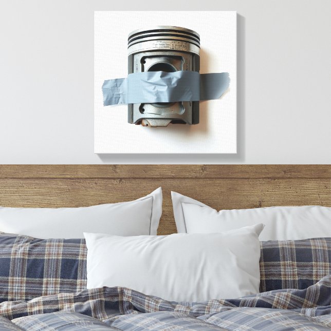 Druckaufdruck mit Duckband Leinwanddruck (Insitu (Schlafzimmer))
