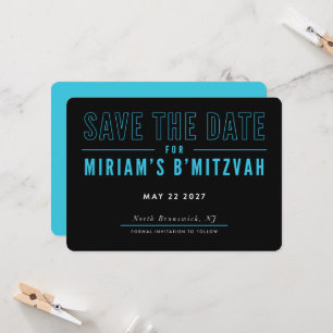 DRUCKAUFTRAG für Cheryl - Miriam's Bat Mitzvah STD Einladung