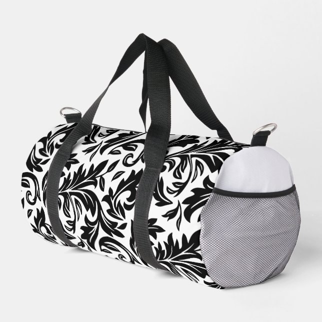 Druckausschnitt Nähtasche weiß - P0358 Duffle Bag (Rechte Ecke)