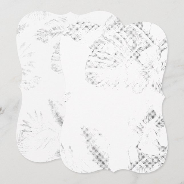 Druckbare Flachkarten ・ Maßgeschneidertes Urlaubsg (Vorne/Hinten)