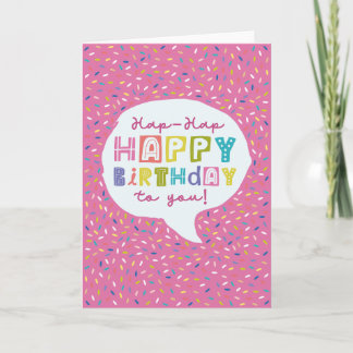 Druckbare Geburtstagskarte | Alles Gute zum Geburt Einladung