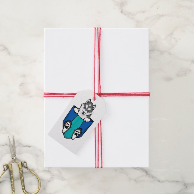 Druckbare Geschenketiketten, Gepäckmarken Liebe Ge Geschenkanhänger (Mit Garn)