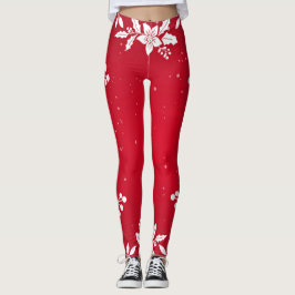 DRUCKBAUMUSTER ROTE Leggings