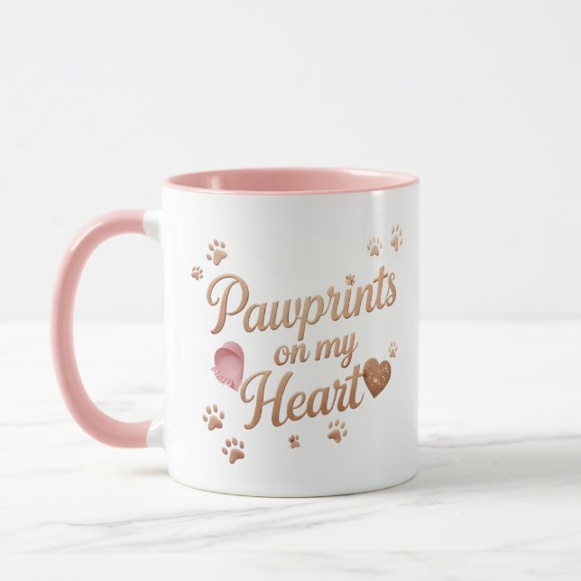 Drucke auf My Heart Combo Tasse - Pet Lover (Links)