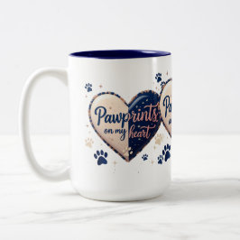 Drucke auf My Heart Tasse - 15oz Pet Lover Gift