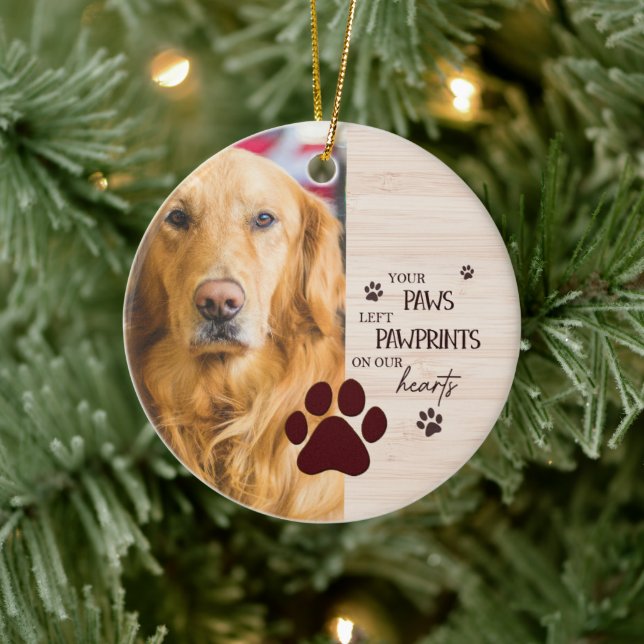 Drucke auf unserer Personalisierten Hundemodelle i Keramik Ornament (Baum)